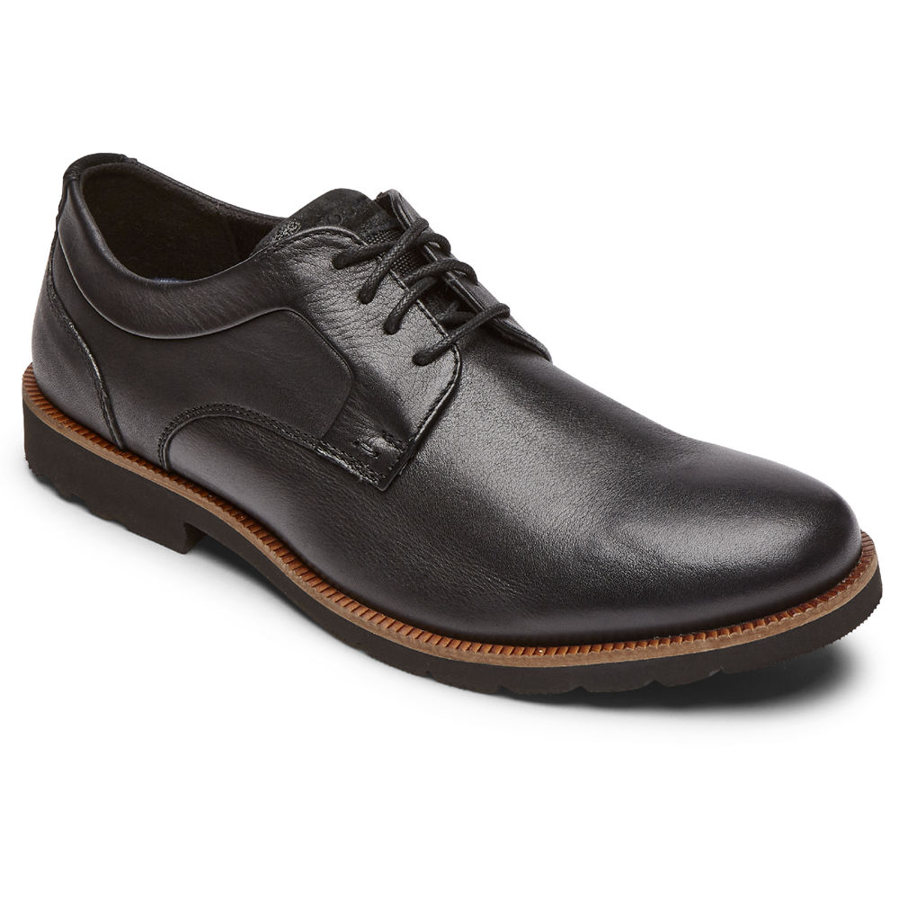 Rockport Oxfords Herre Svart - Sharp & Ready 2 Plain Toe - HRSP95103